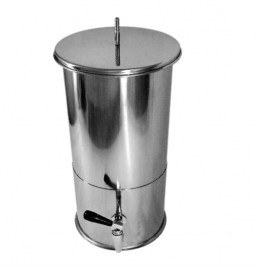 Barril de Aço Inox 304 - 15 Litros